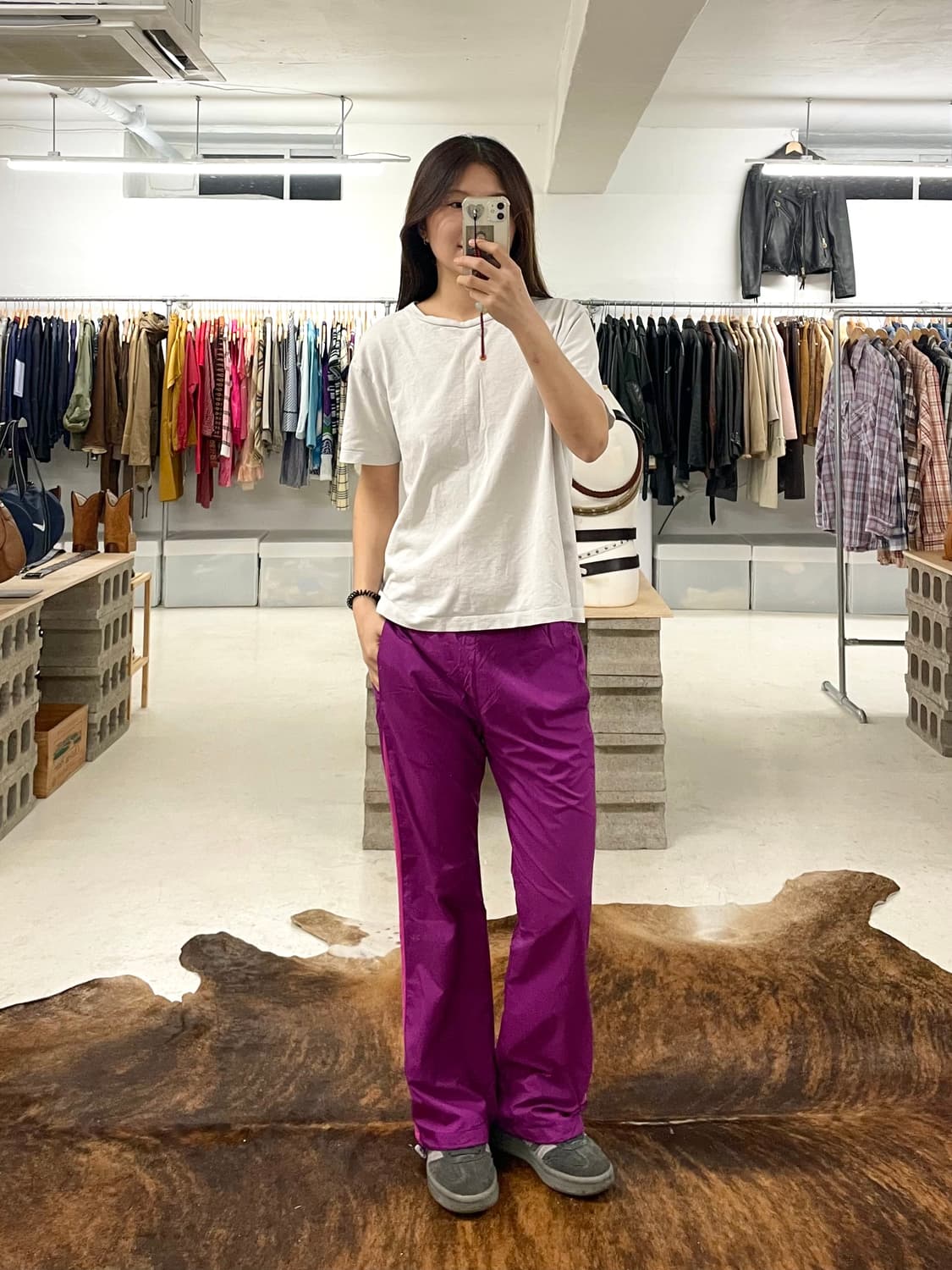 00's NIKE boots cut pants 2000년대 나이키 부츠컷 상품이미지10