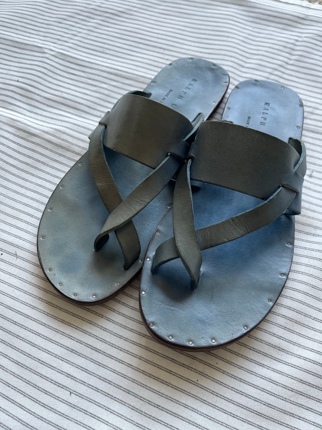 폴로 랄프로렌 이태리 레더 샌들 (270) 상품이미지3