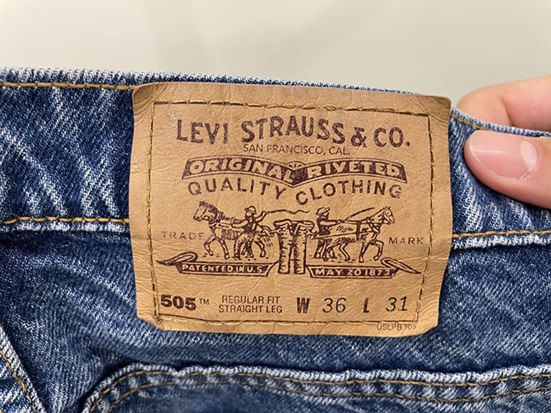 LEVI'S 505_ made in CANADA #53 (35) 상품이미지7