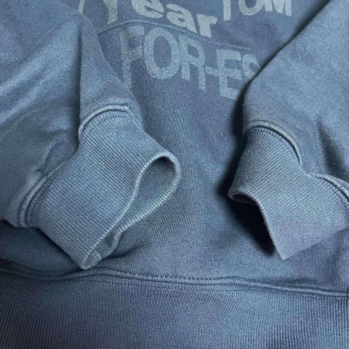 더콜디스트모먼트 후드티 네이비 techno hoodie (navy) 상품이미지6