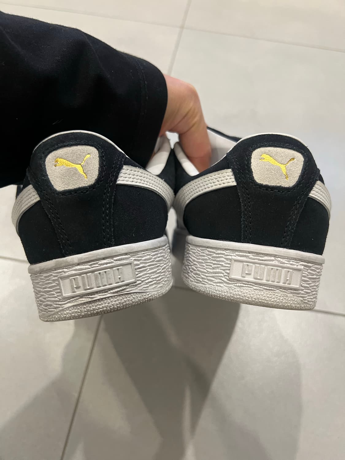 푸마 스웨이드 XL 보드화 검흰 270 상품이미지4