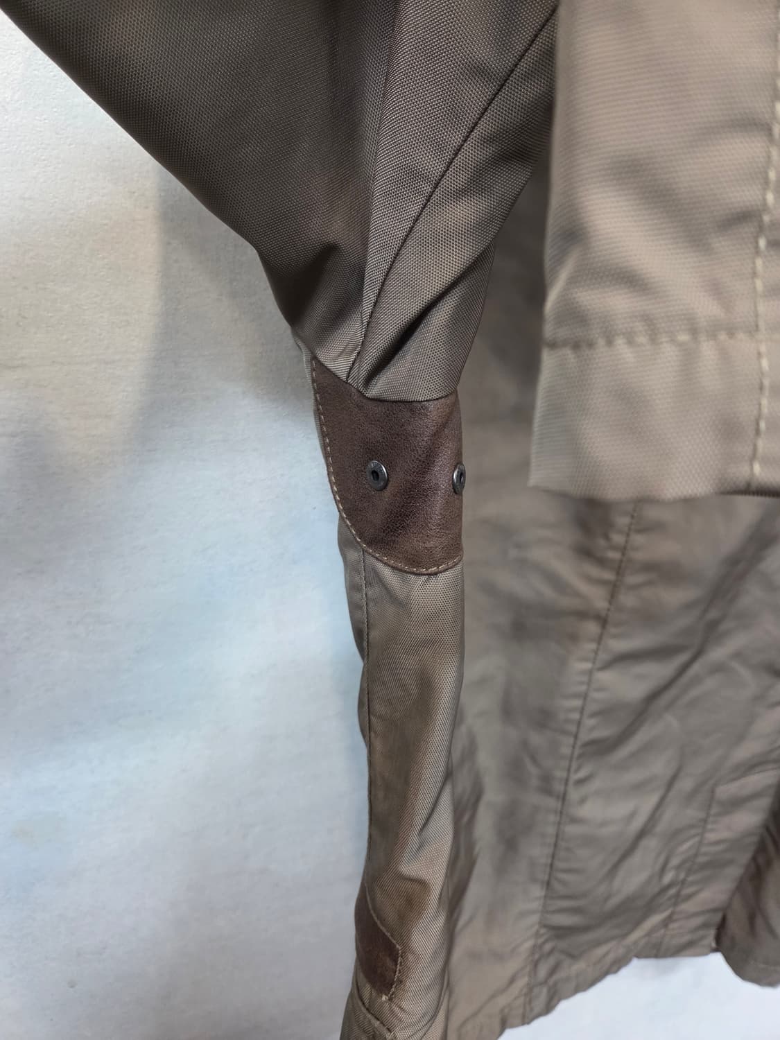 아르마니 꼴레지오니 엘보우 패치 가죽 디테일 자켓 m L 상품이미지5