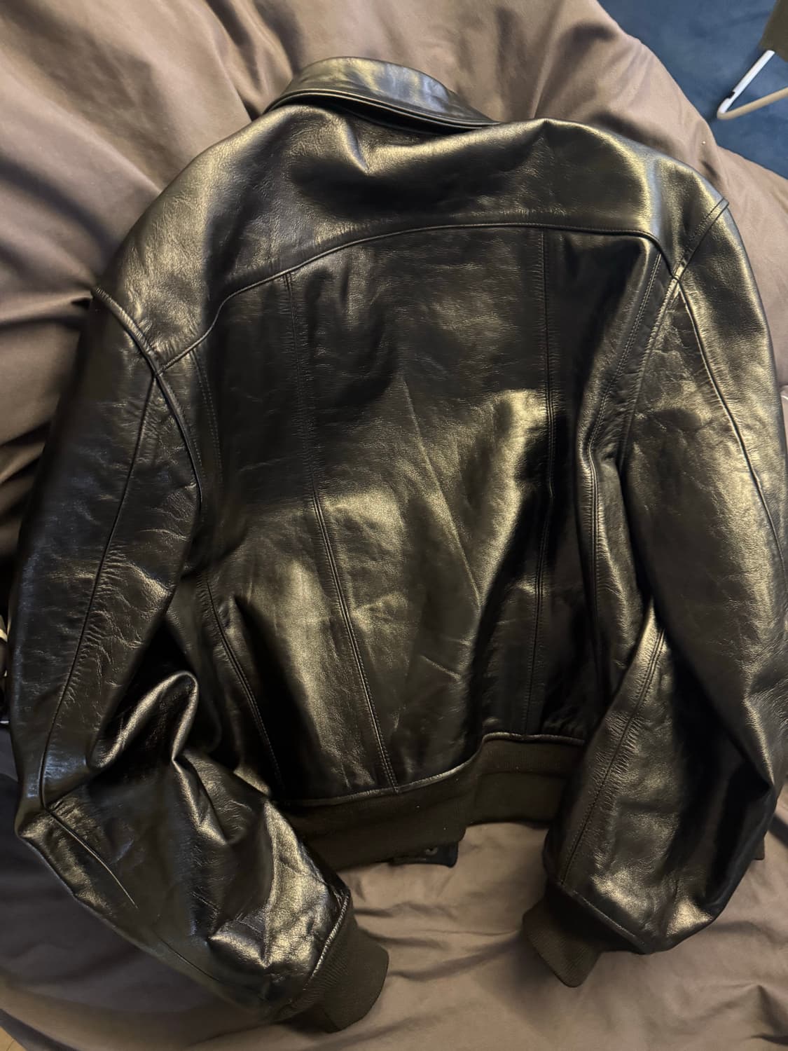 누마레 ee 레더 블루종 m 상품이미지2