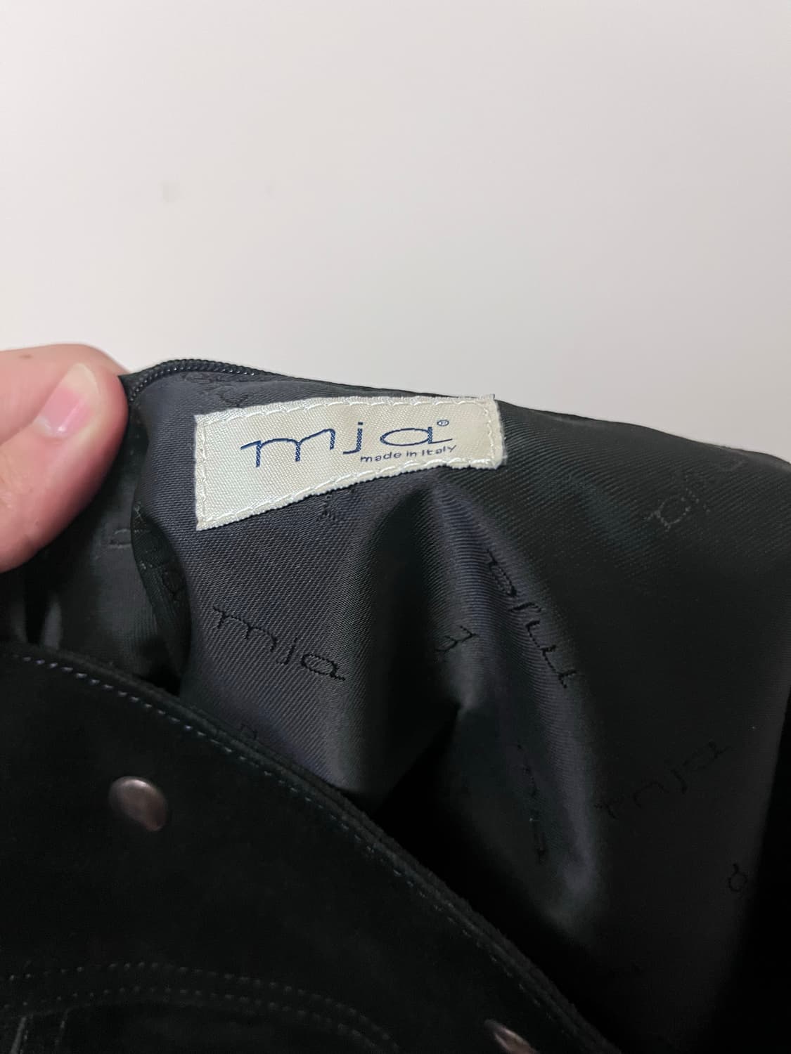 Mja made in Italy suede bag 상품이미지7