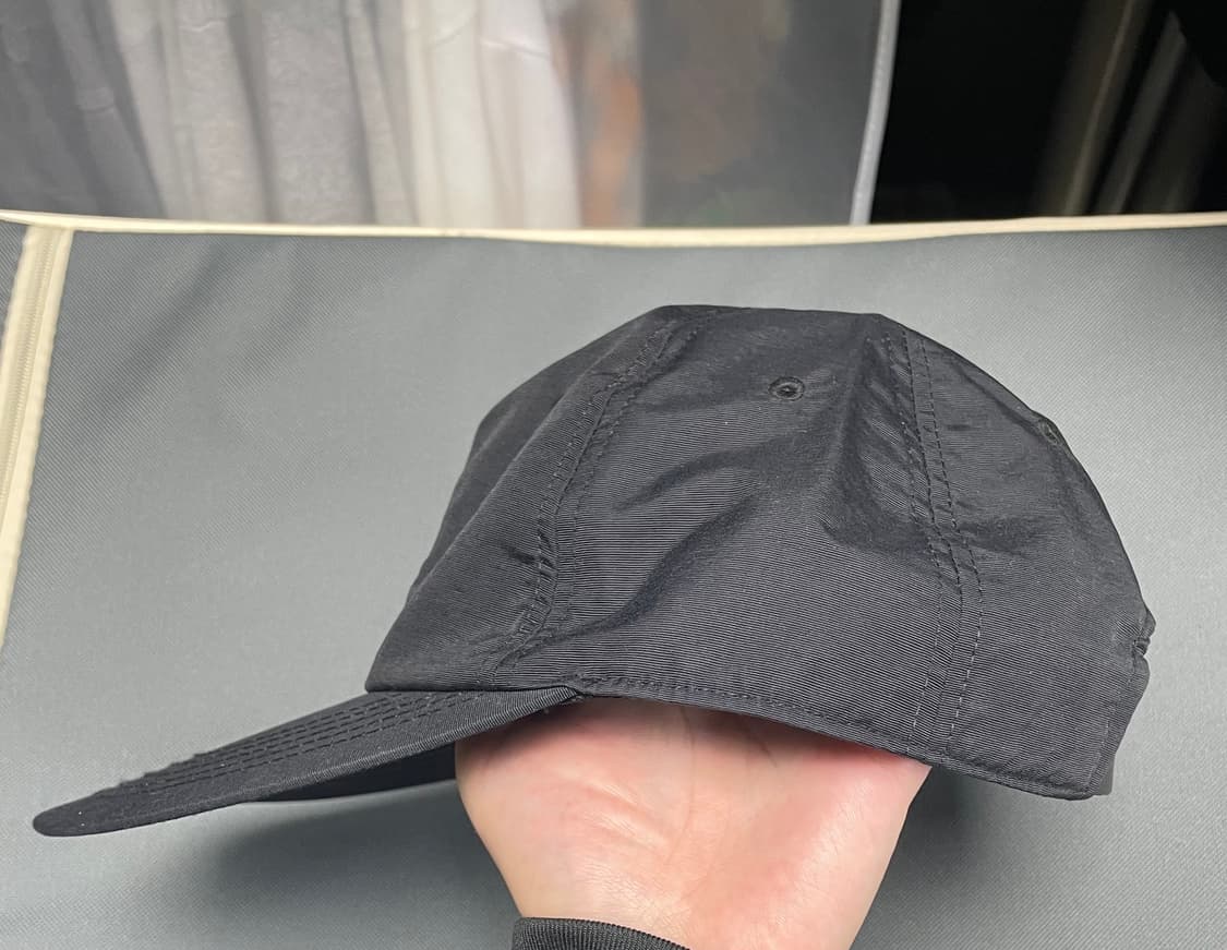 헤리티지플로스 워터프루프 나일론 워시드 BB캡 블랙 상품이미지4