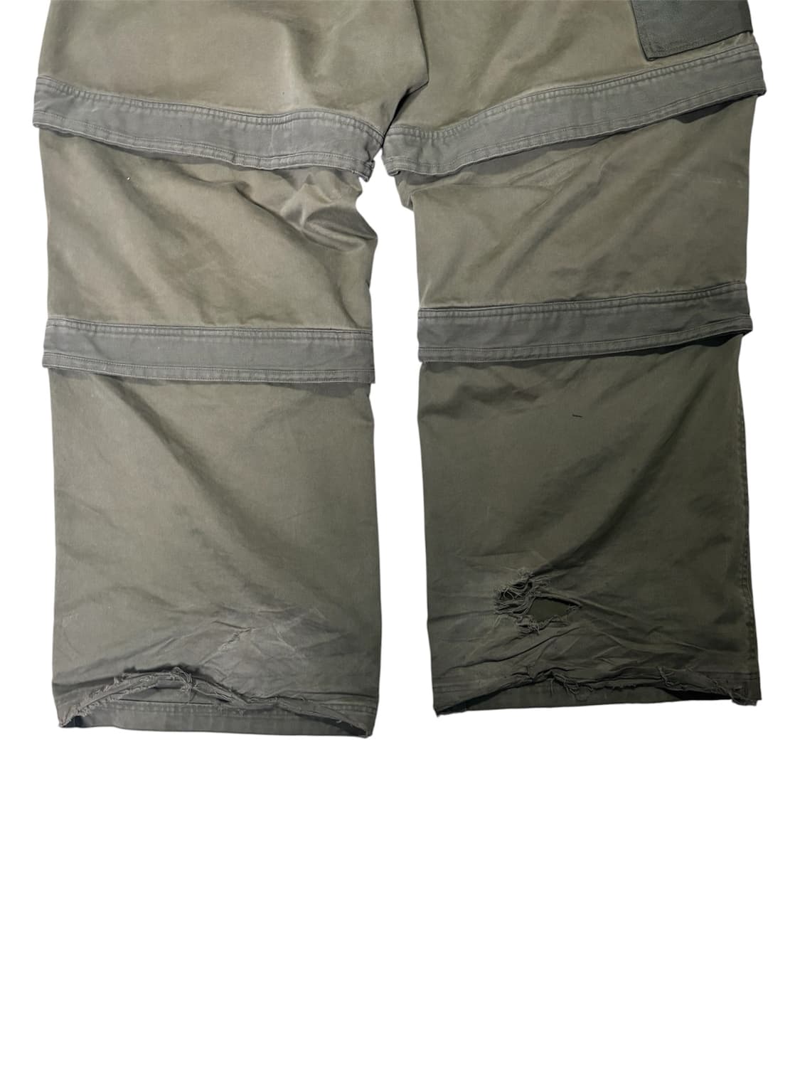 Far Archive Layerd Work Pants Olive 상품이미지6