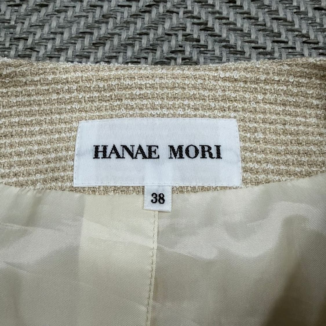 하나에모리 울블렌드 코사주 자켓 v3657 상품이미지7