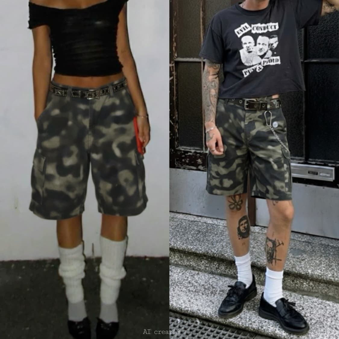 Carhartt WIP 립스탑 카모 쇼츠 상품이미지2