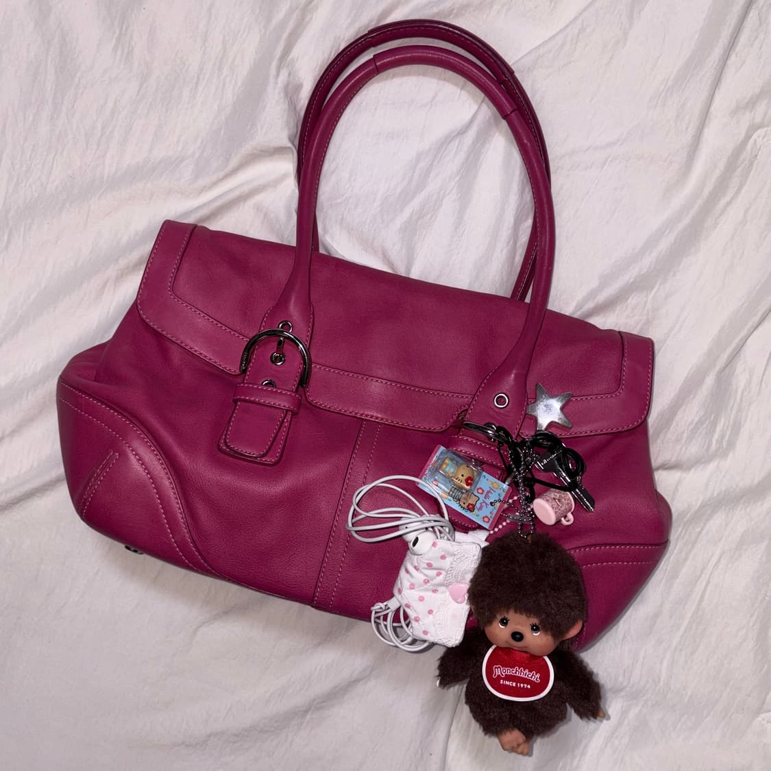 Coach pink shoulder bag 상품이미지2