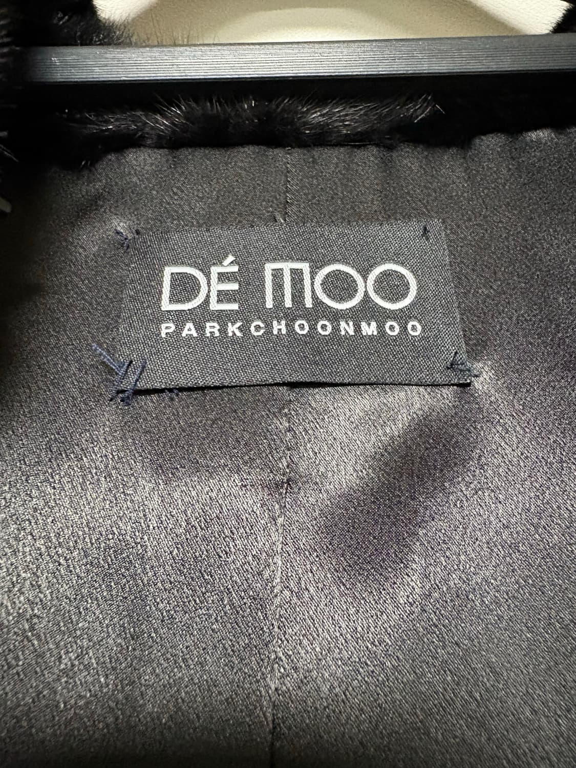 블랙 리얼밍크 후드 자켓 상품이미지3