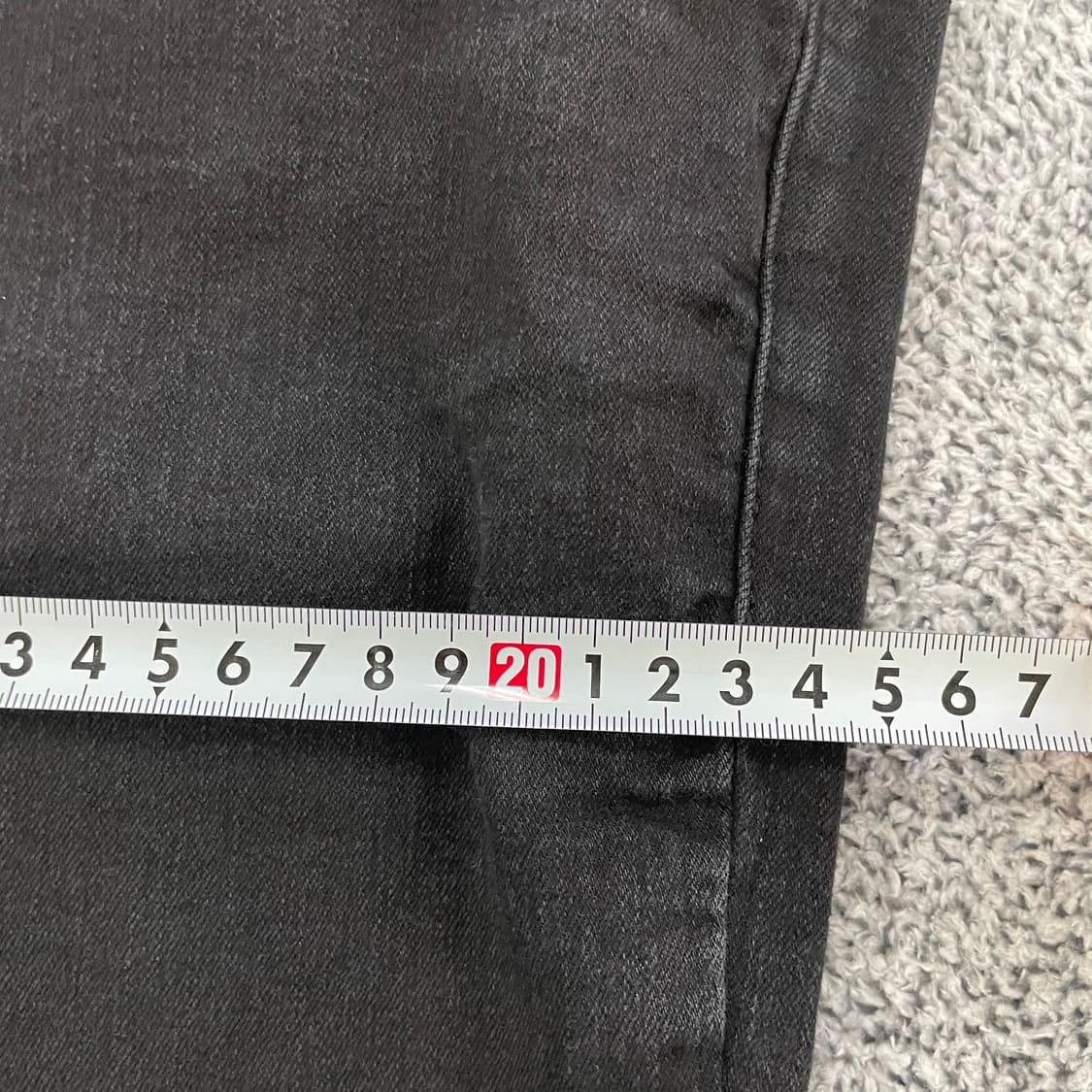 [30] 게스 블랙 흑청 데님팬츠 1209EB2 상품이미지5