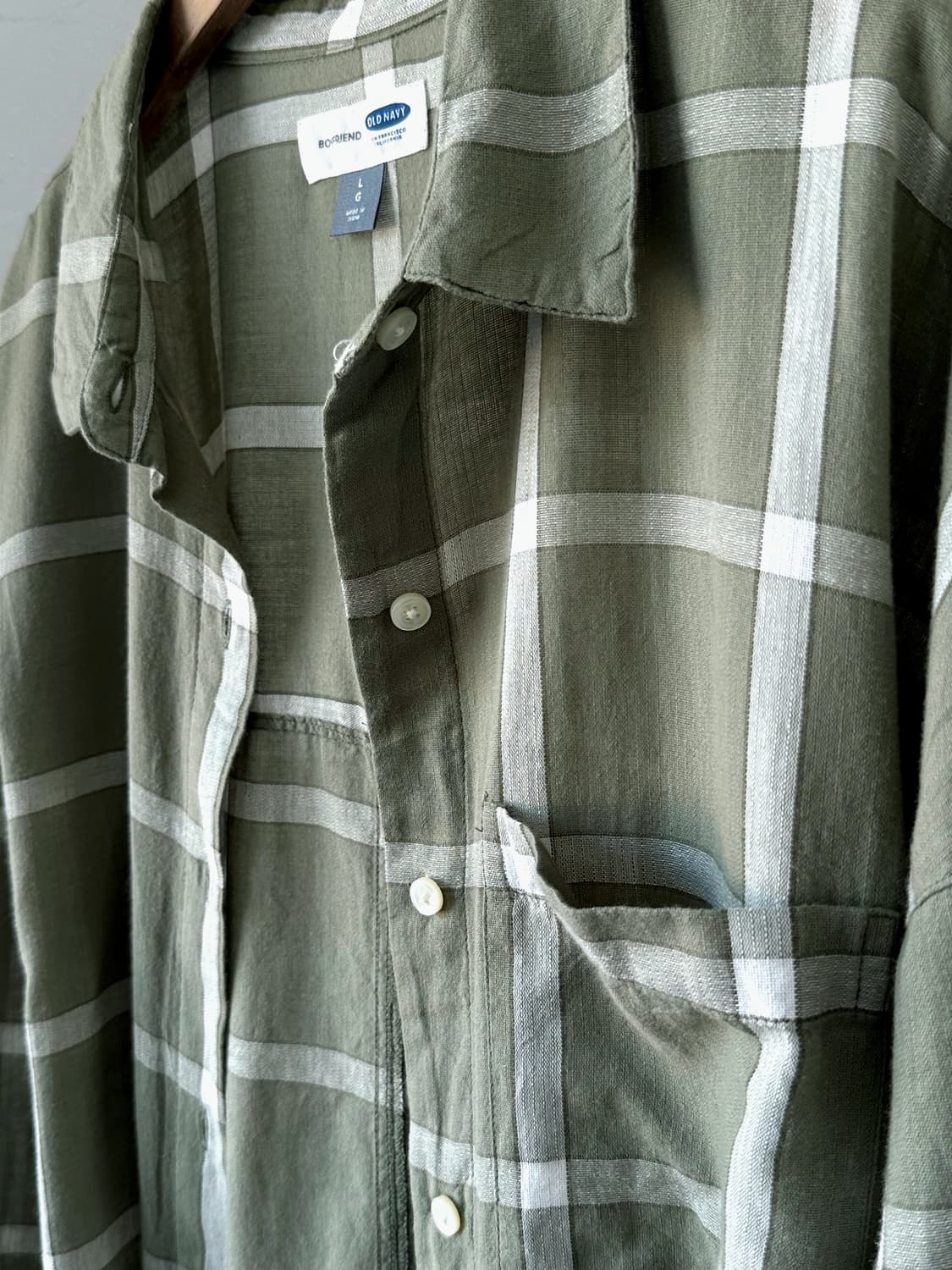 Boyfriend fit high gauge natural cotton  상품이미지2