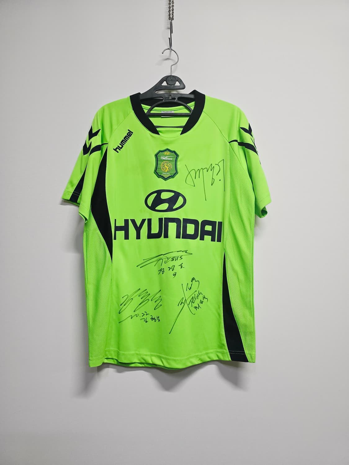 험멜 전북현대 축구 유니폼 사인 상품이미지1