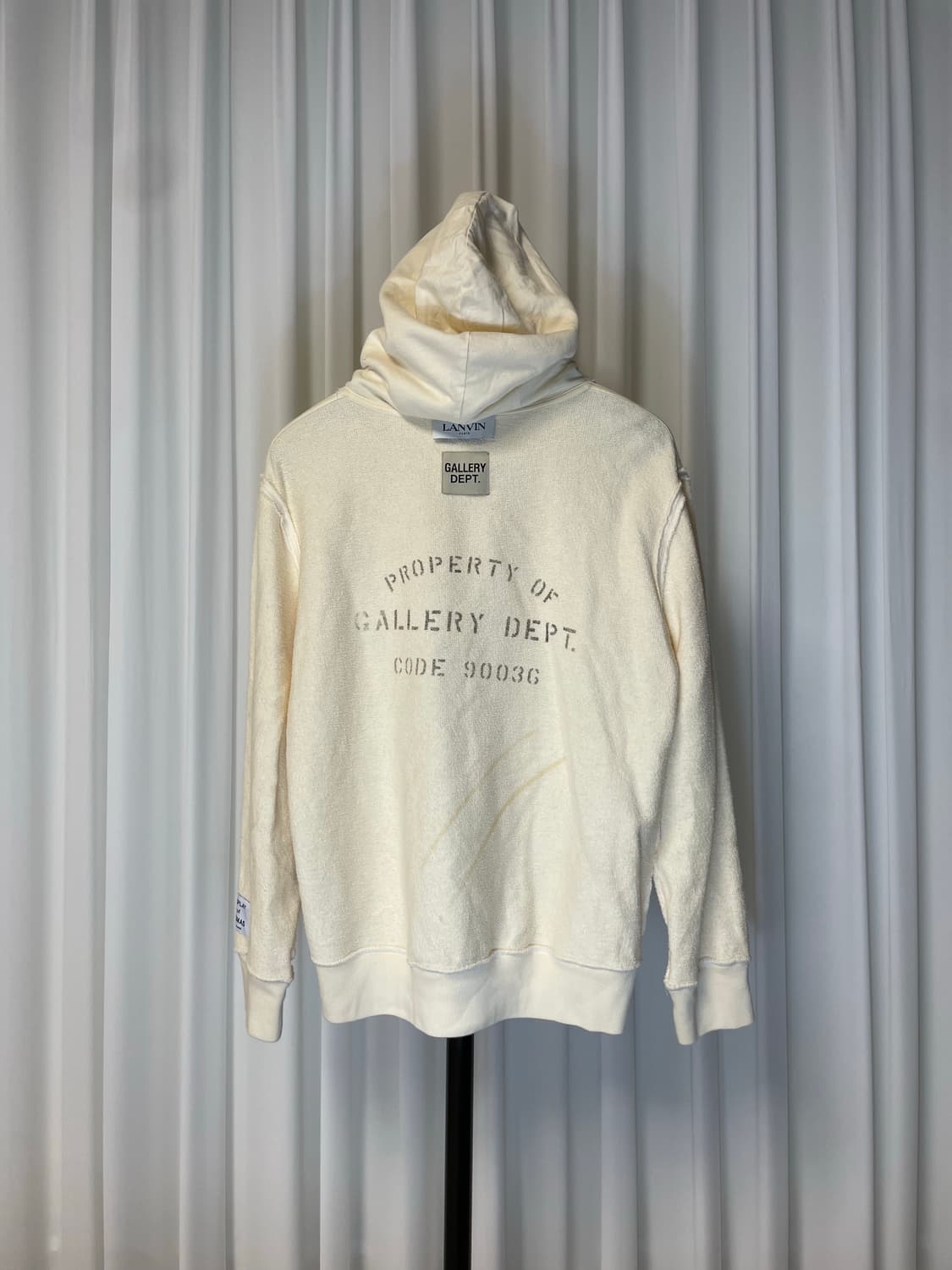 갤러리아 디파트먼트x랑방 페이디드 이펙트 후디 상품이미지2