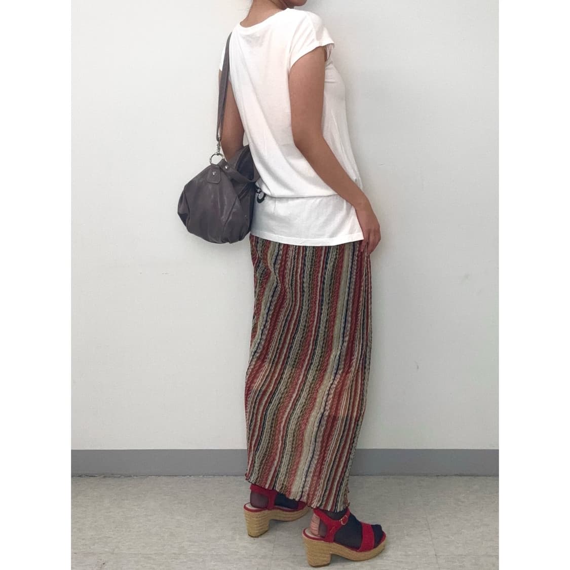 빈티지 플리츠 스커트 상품이미지3