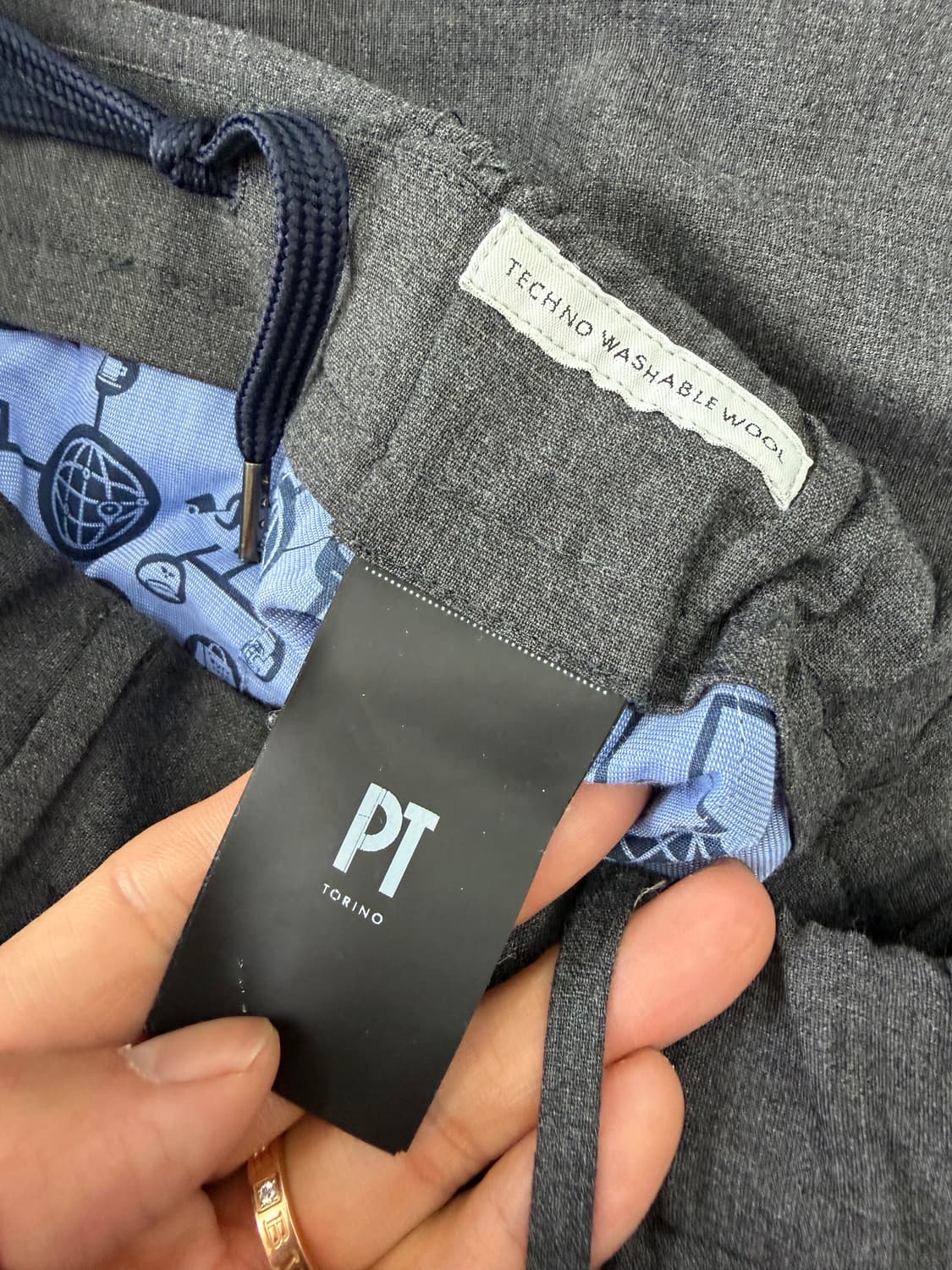 정품) PT토리노 남성 밴딩 슬랙스팬츠 52 상품이미지7