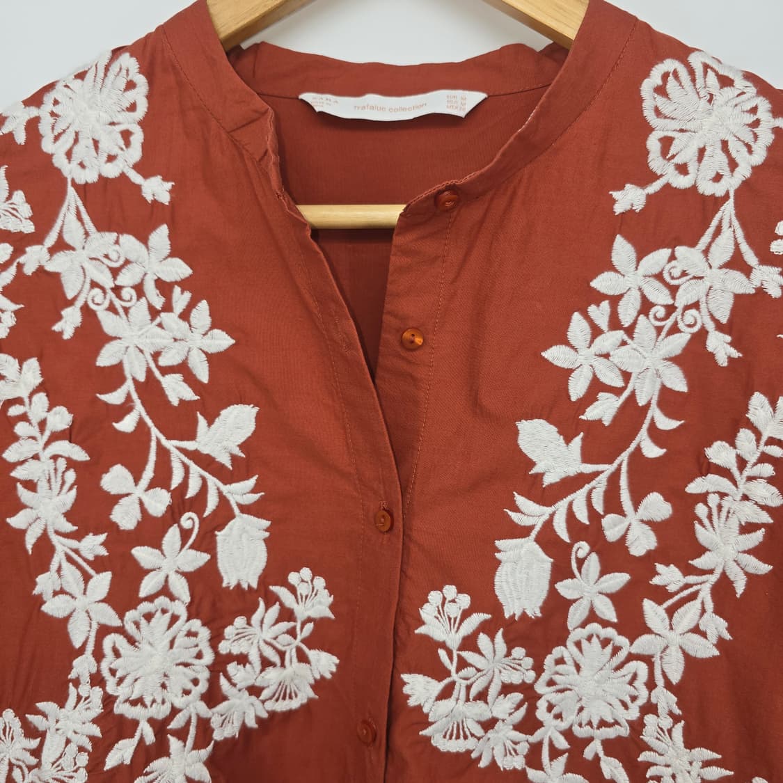 ZARA 자수 블라우스 (보헤미안 무드) 상품이미지8