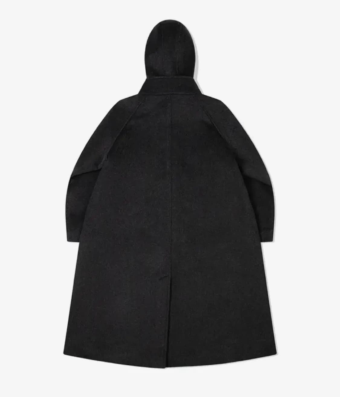 미세키서울 Hoodie long duffle Coat CHARCOAL 상품이미지3