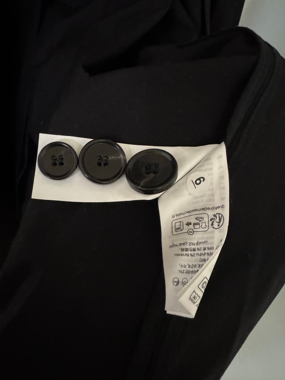 코스 스카프 디테일 오버사이즈 트랜치코트 L-LX 새상품 상품이미지8