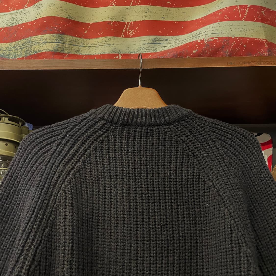 폴로 랄프로렌 신형 라벨 헤비 울 모크 넥 니트 스웨터 컨트리 상품이미지4