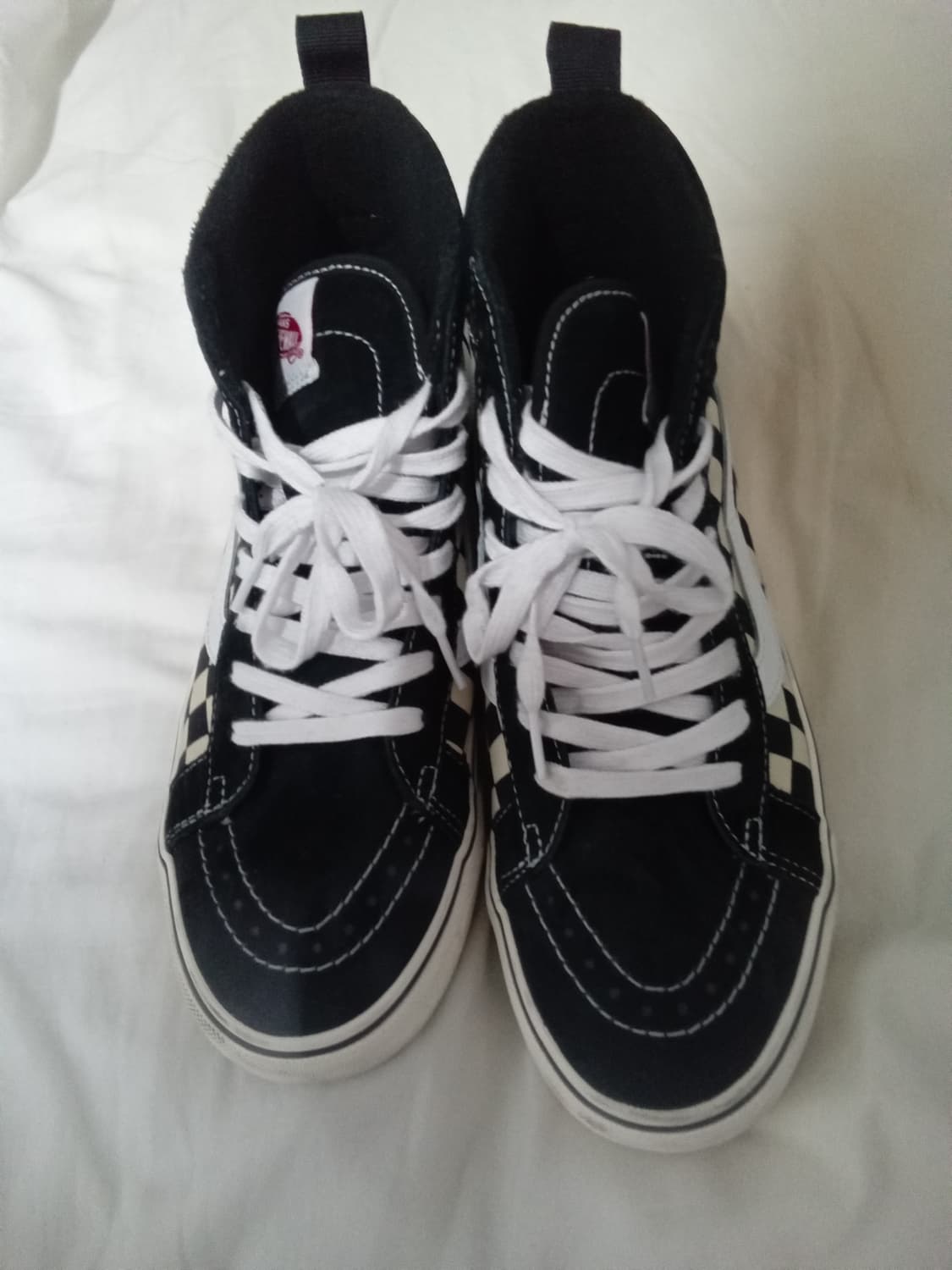 반스 스케이트 보드 체크보드 하이컷 상품이미지3