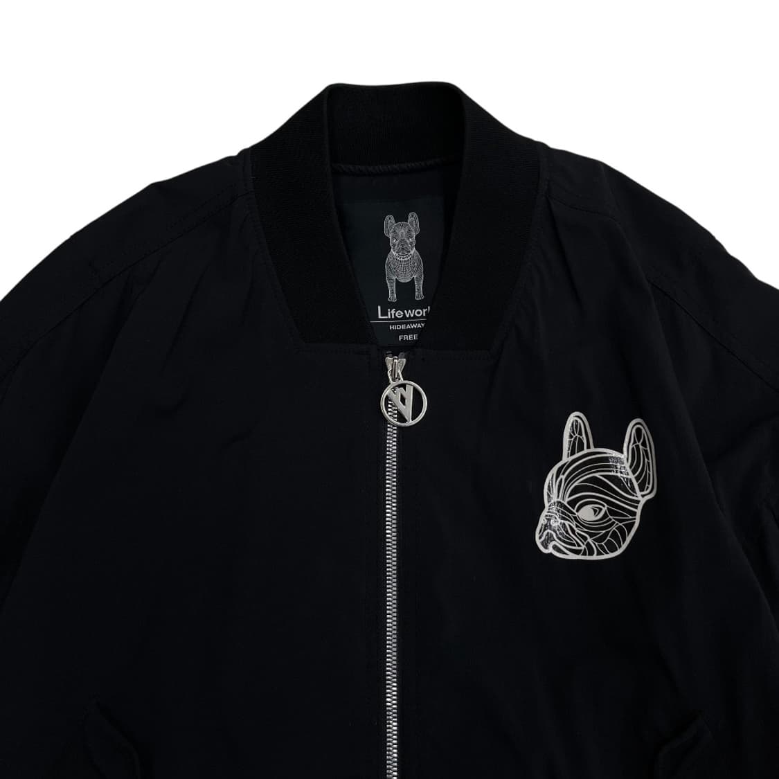 라이프워크 로고 블랙 자켓 상품이미지4