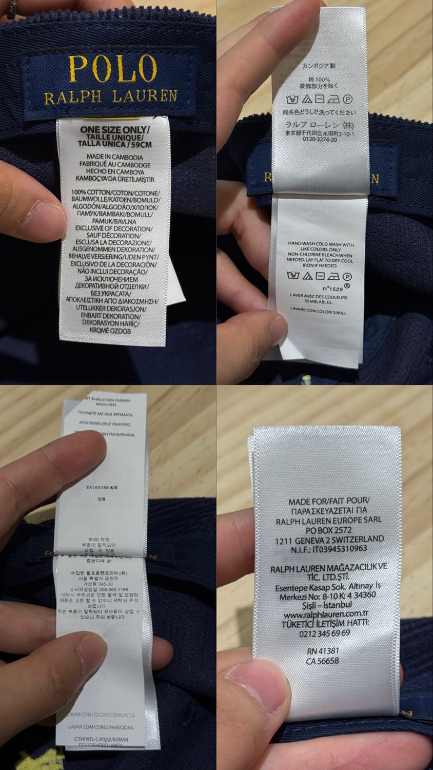 폴로 랄프로렌 코듀로이 볼캡 상품이미지10