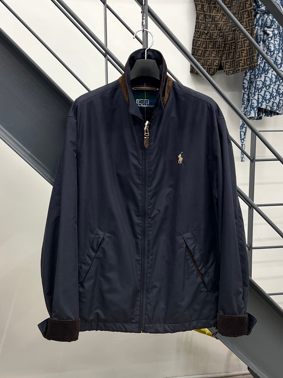 폴로 랄프로렌 코듀로이 네이비 블루종 자켓 상품이미지2