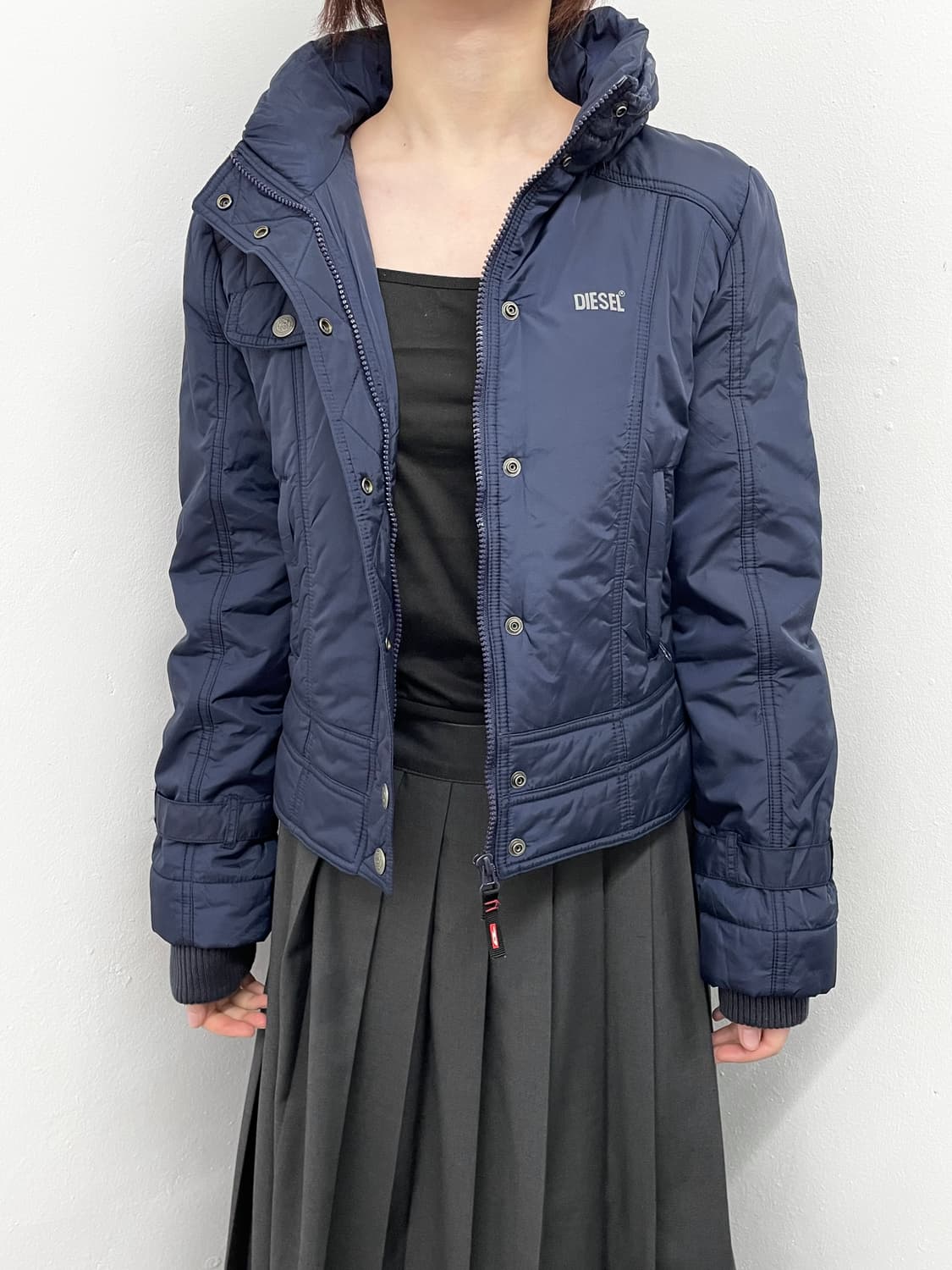 디젤 로고 절개 버클 디테일 자켓  상품이미지2