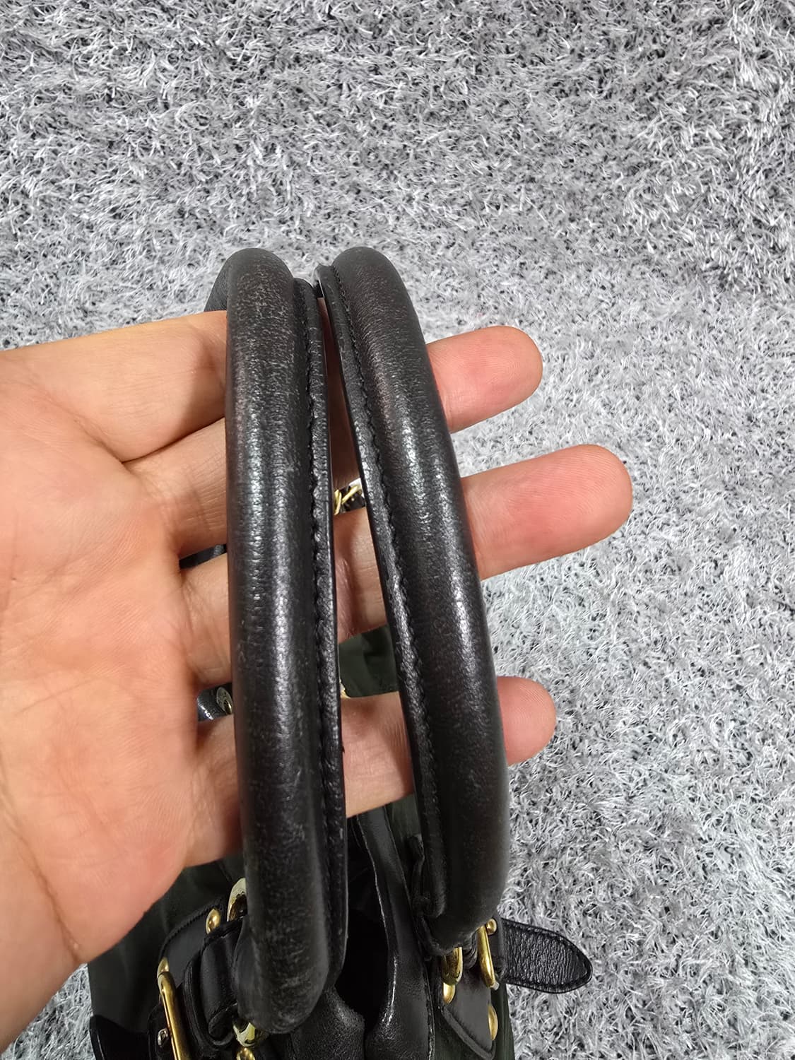 프라다 나일론 금장 토트백 숄더백 상품이미지7