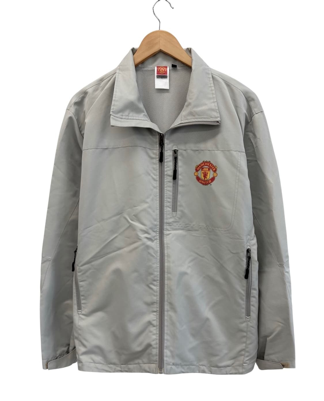 맨유 오피셜 머천다이즈 바람막이 그레이 (2XL) 상품이미지1