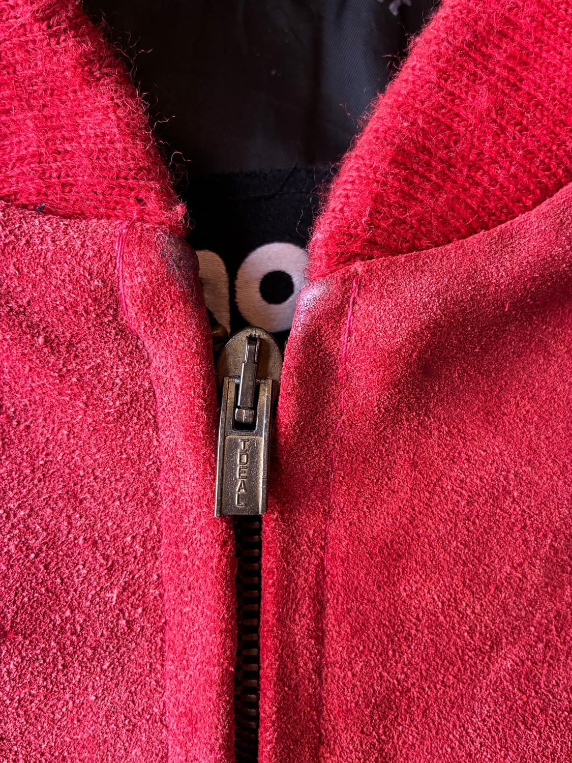 90s Schott Suede Zip Jacket Made in USA 상품이미지7