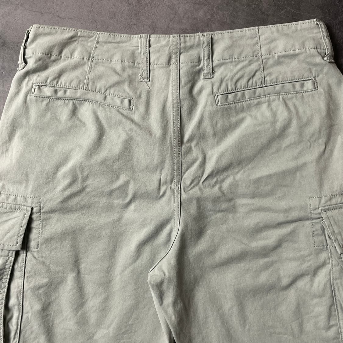 OLD NAVY 올드네이비 빈티지 라이트 카키 카고 하프팬츠 A00657 상품이미지6