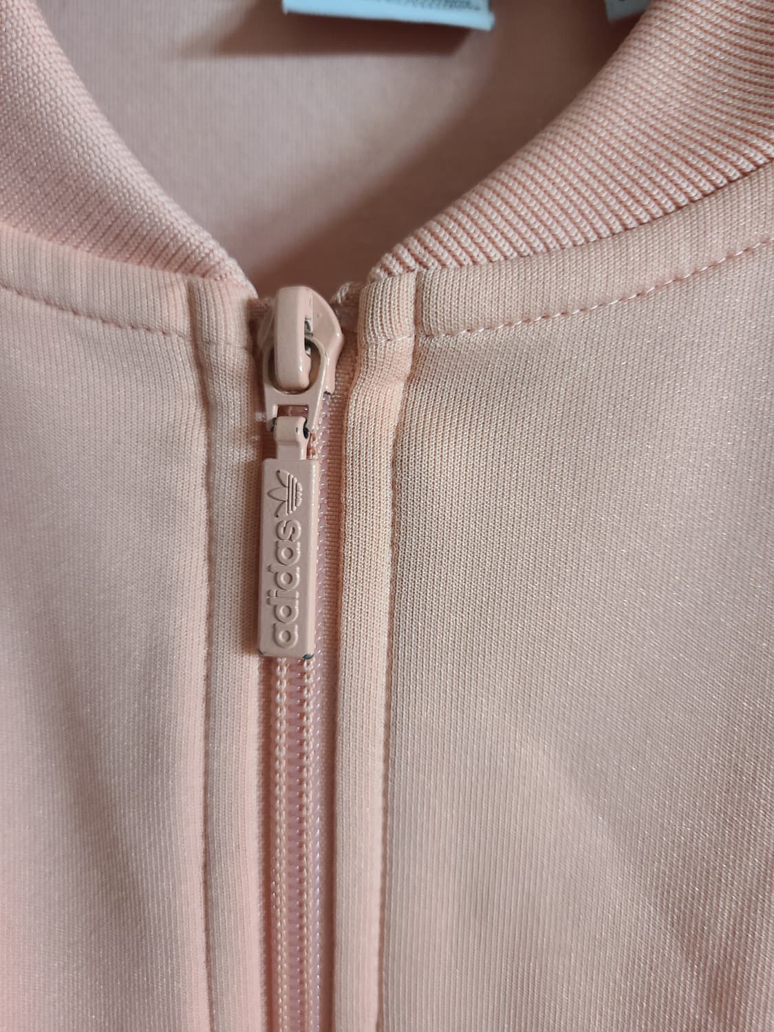 아디다스 삼선 저지 자켓 피치핑크(S) 상품이미지3