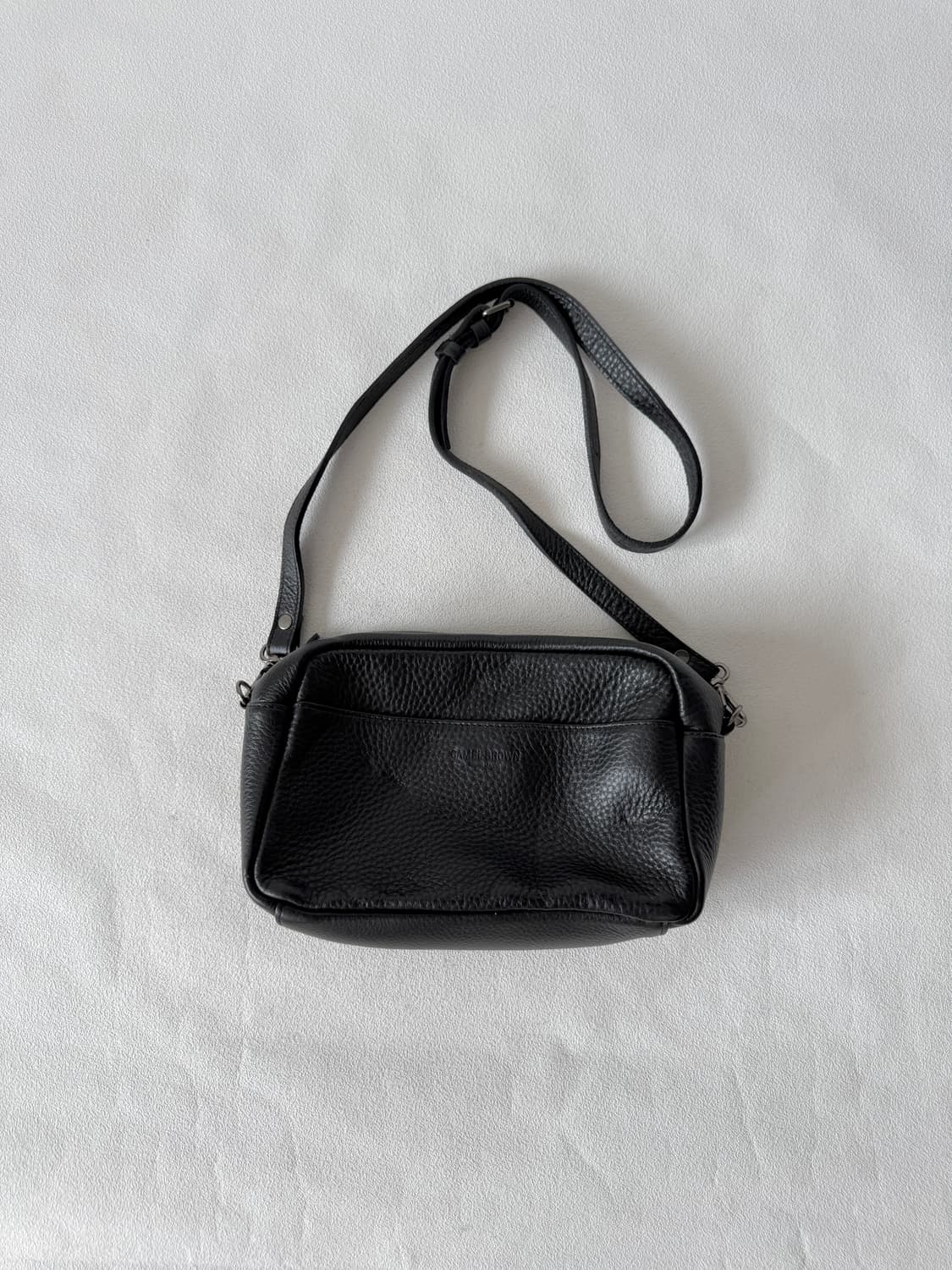 Pre owned 레더 크로스백 상품이미지1