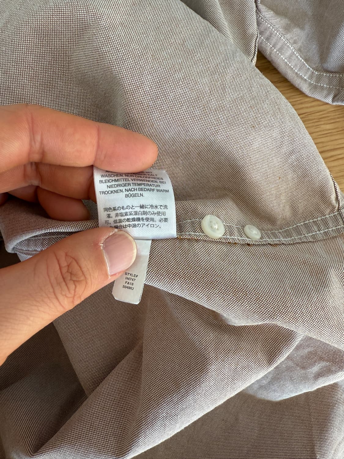 제이크루(J.CREW) 옥스퍼드 셔츠  상품이미지8