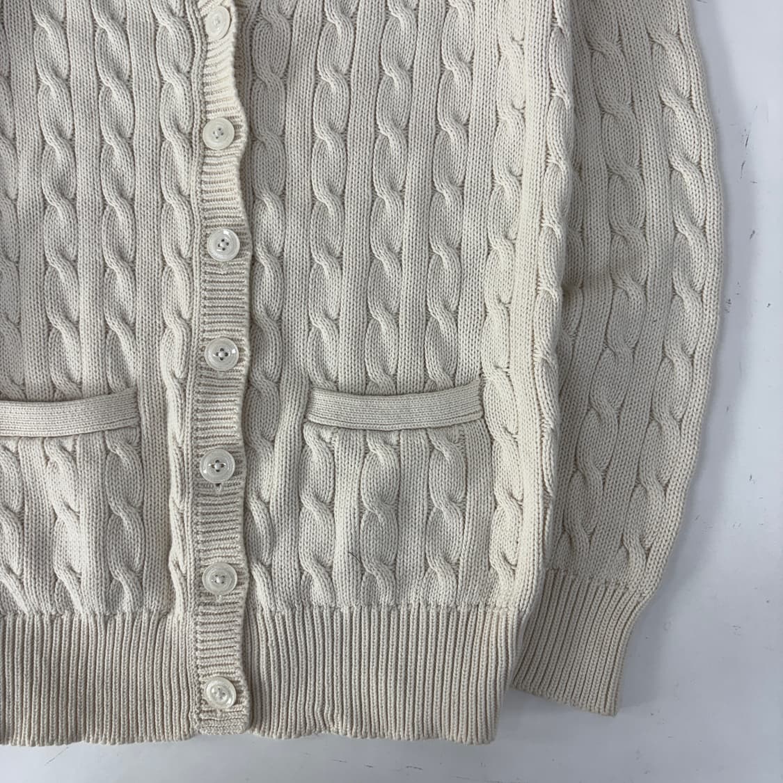 폴로 케이블 가디건 상품이미지6