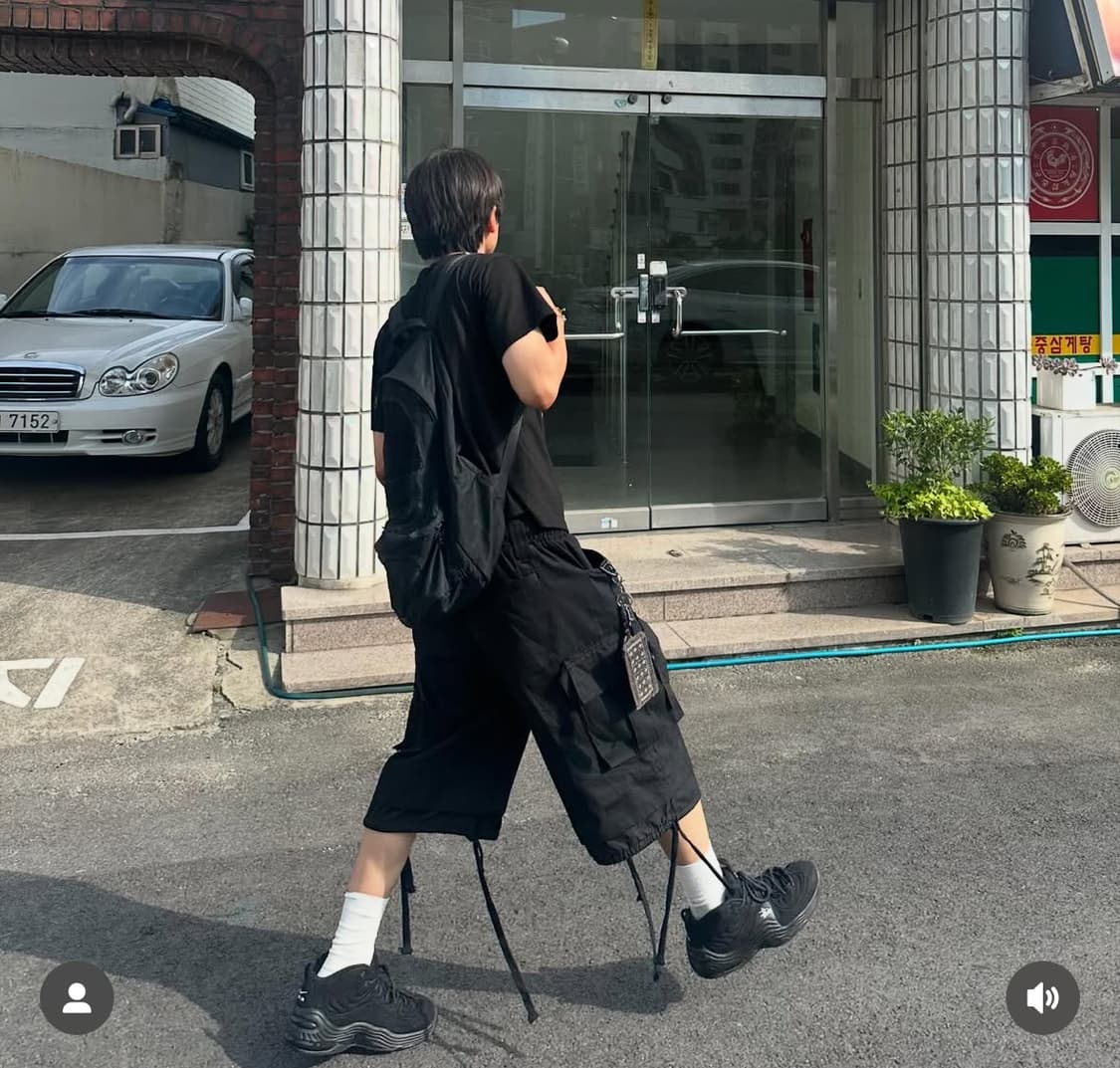 나이키 x 스투시 에어 페니 2 블랙 상품이미지4