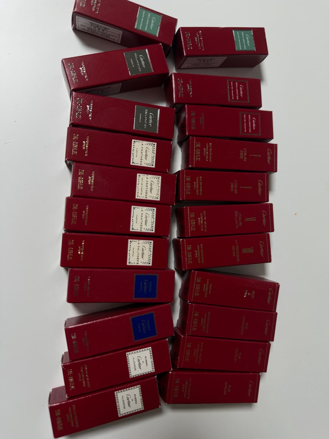 까르띠에 디스커버리 향수 바이알 13종 상품이미지2