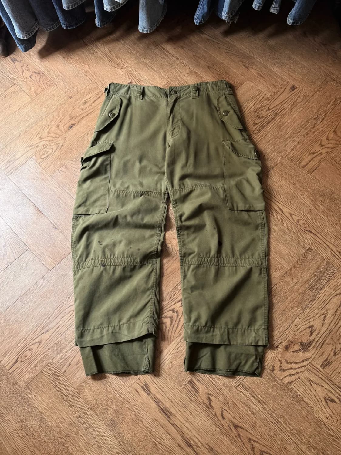 [34]90's 오리지널 캐나다군 필드 카고 팬츠 상품이미지1