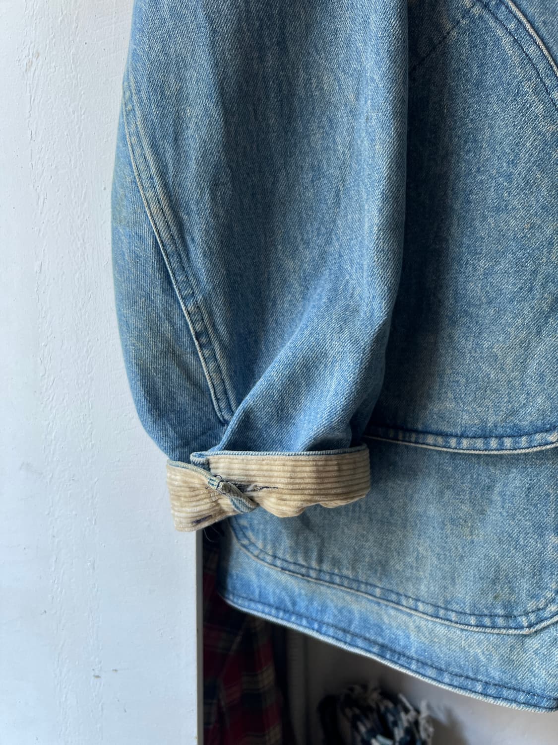[L]70's L.L.Bean USA 엘엘빈 데님 헌팅 코트 자켓 상품이미지6