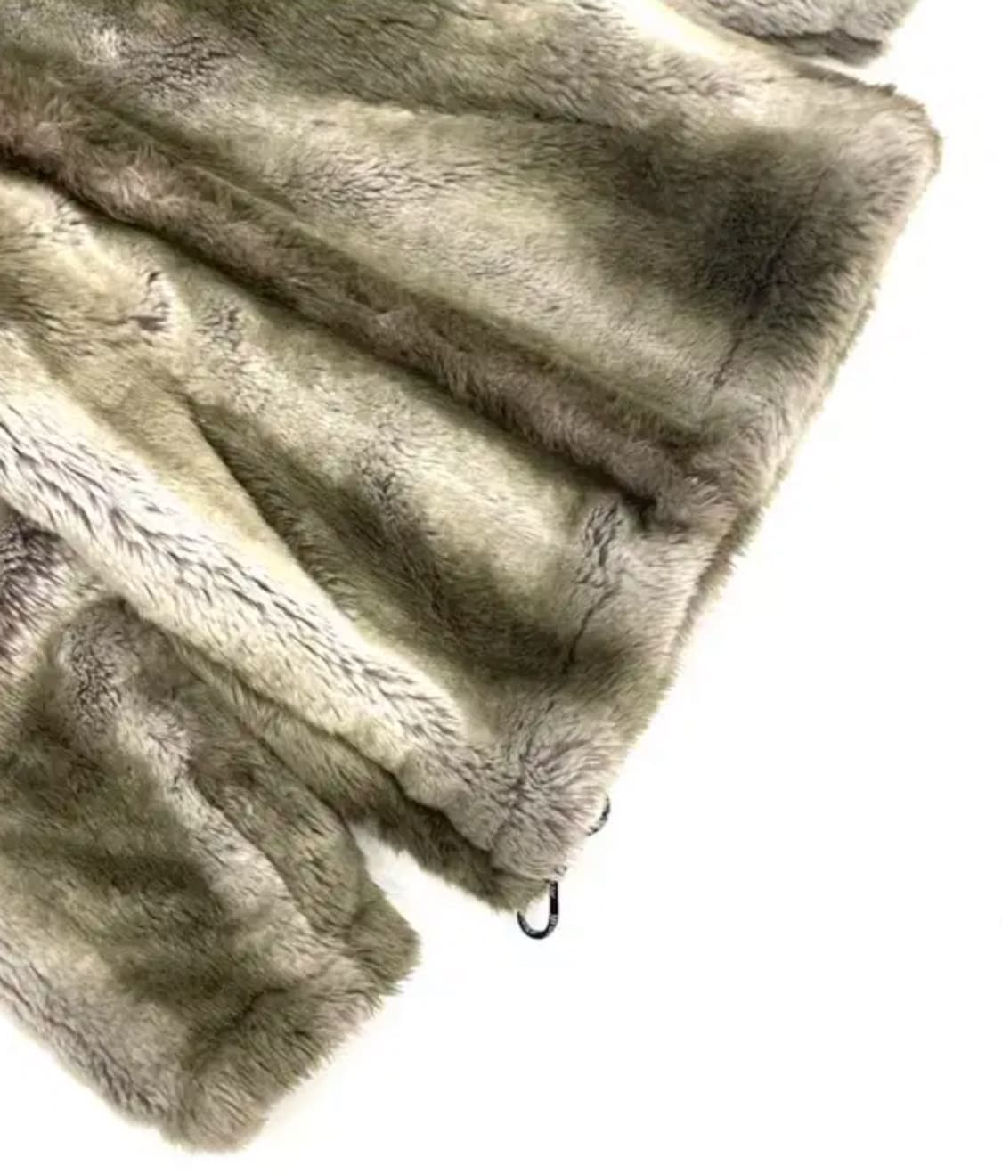 베이프 Bape 00s 투톤 카키 후드 퍼자켓 (2 way) 상품이미지4