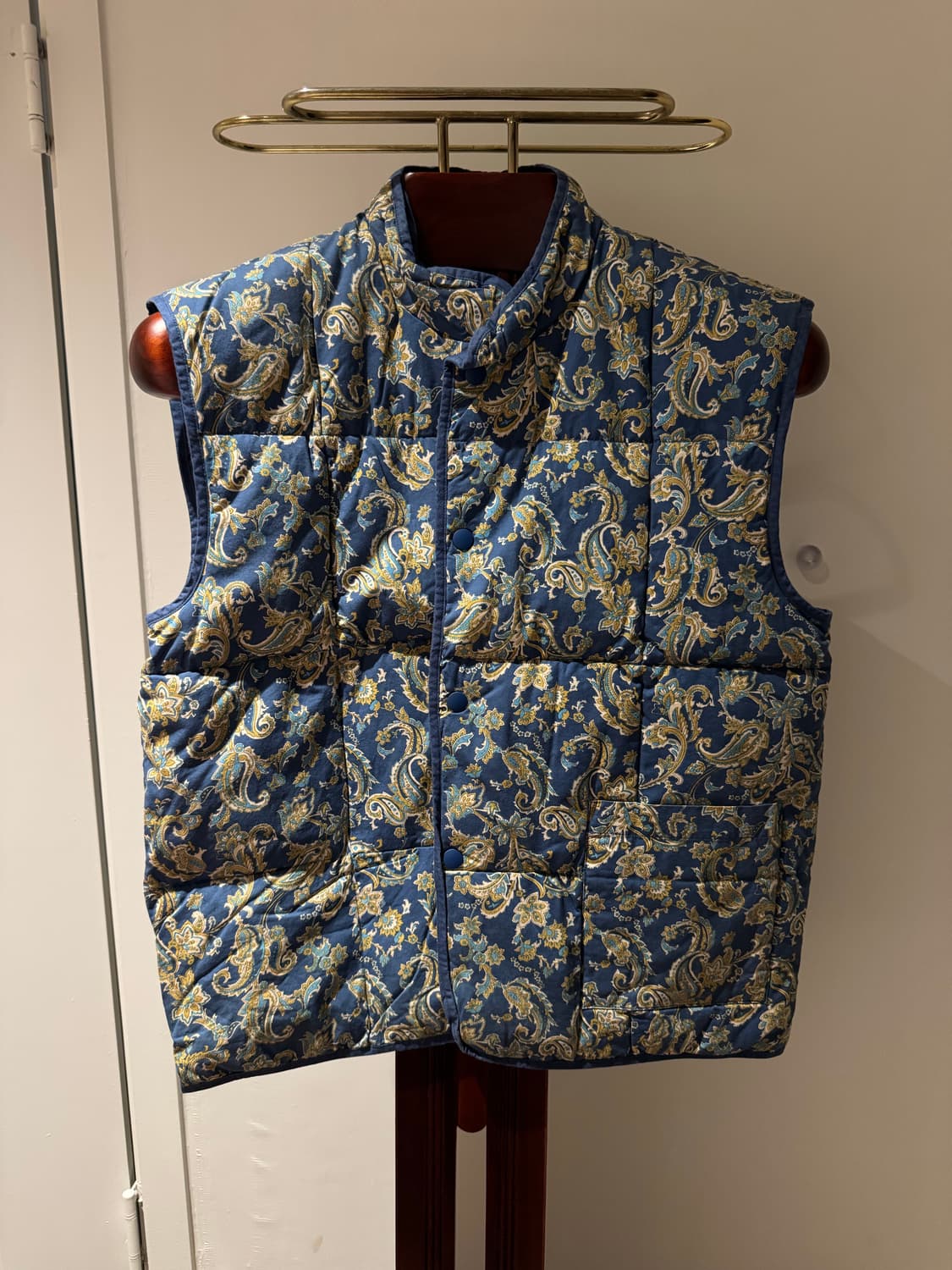 빈티지 페이즐리 베스트  상품이미지3