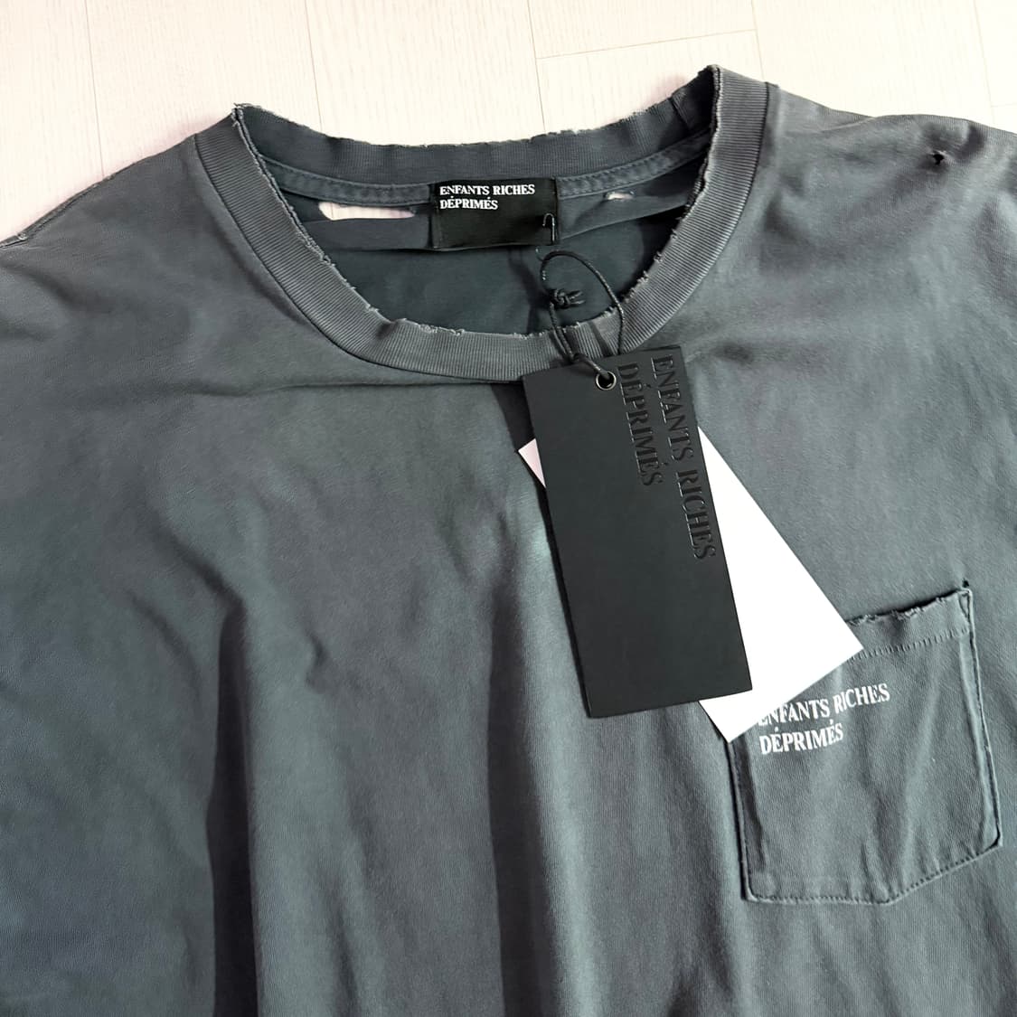 앙팡 리쉬 데프리메 디스트레스드 롱 슬리브 상품이미지2