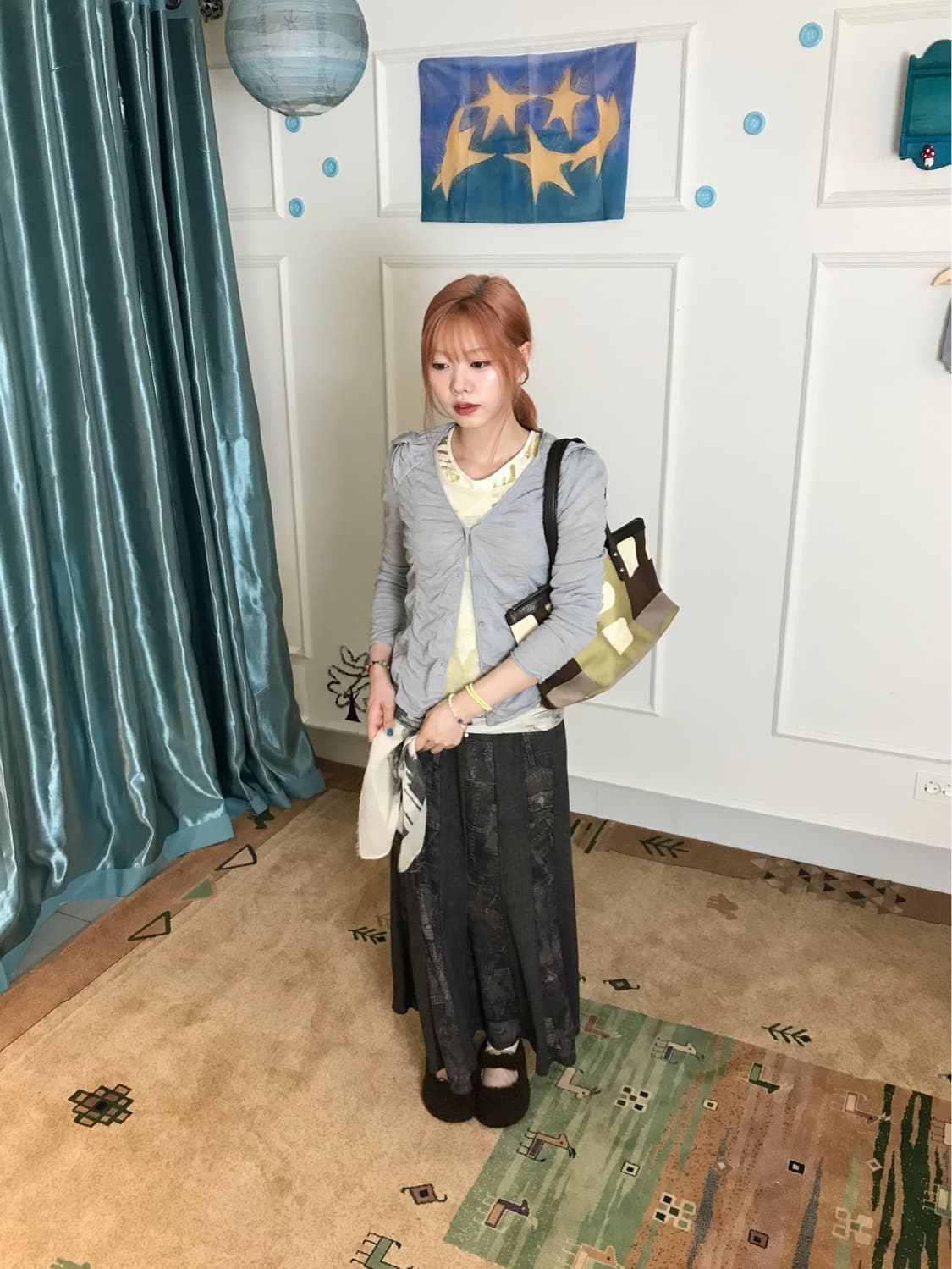 페미닌하면서도 라임 옐로우컬러가 섞여 부드럽고 발랄한••🍋‍🟩🍸  상품이미지2