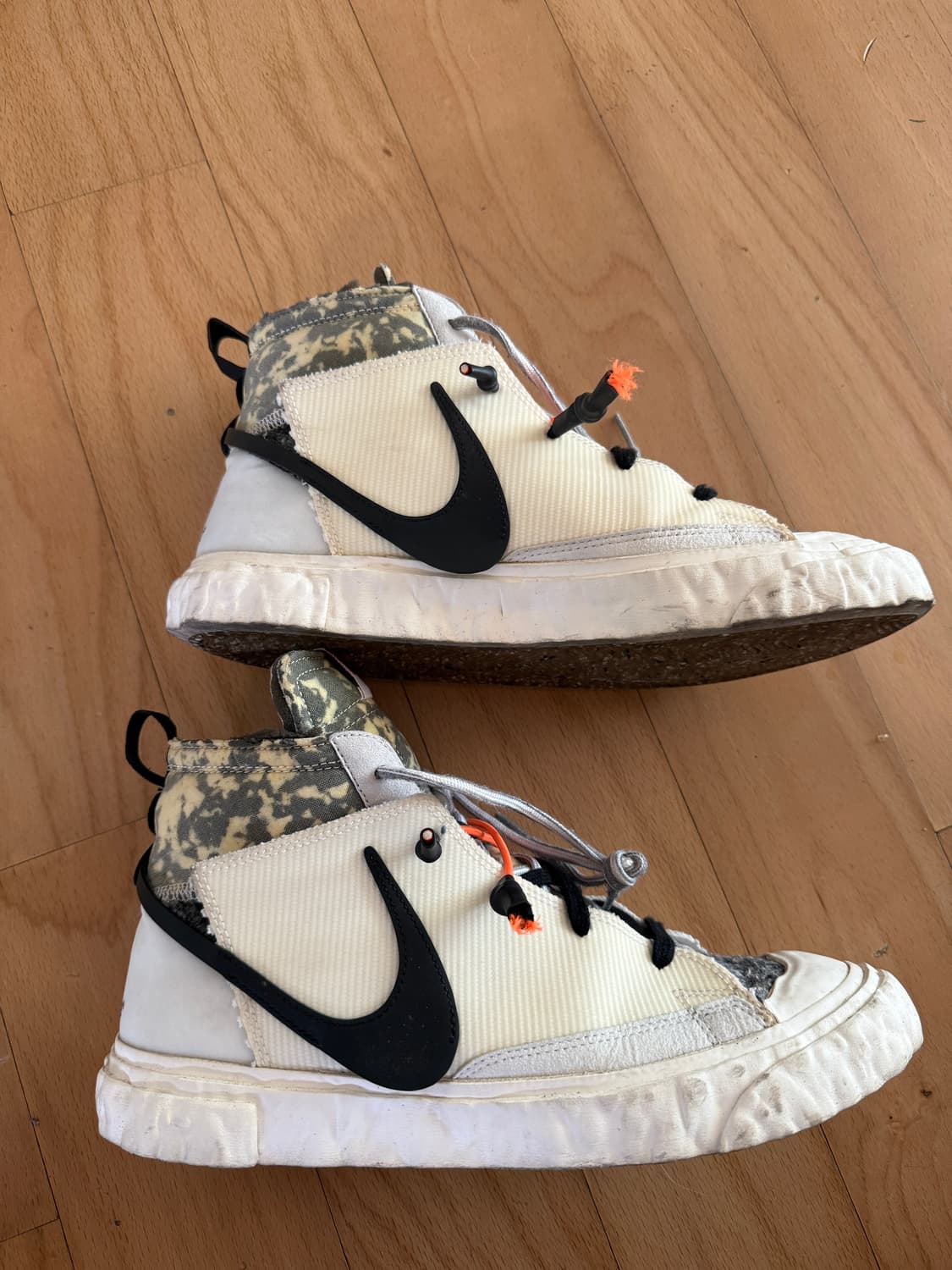 나이키 x 레디메이드 블레이저 미드 화이트 : ) 상품이미지5