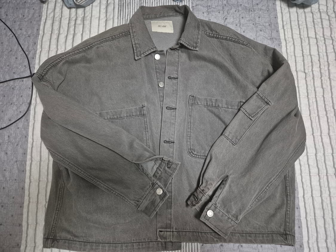 SLAM 그레이 데님 트리거 자켓 청자켓 상품이미지1