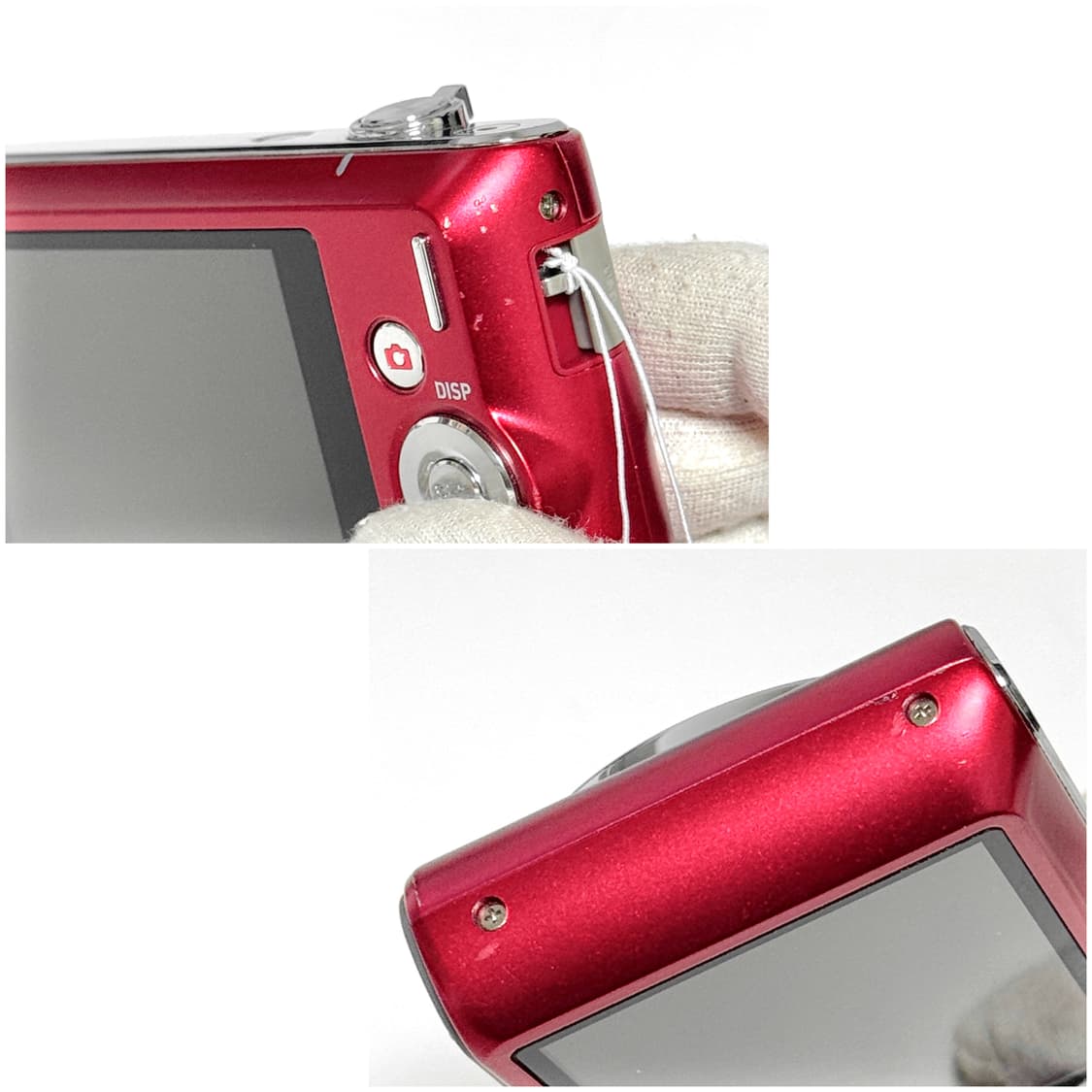 카시오 엑슬림 ZS240 체리레드 빈티지디카 상품이미지6