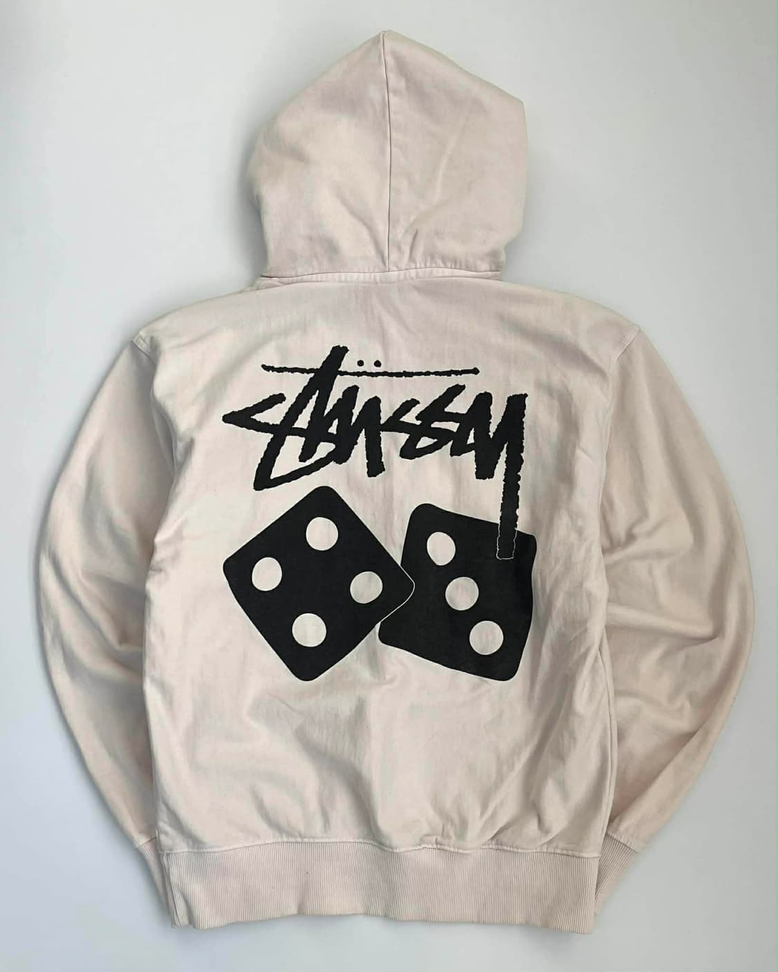 [M] 스투시 다이스 로고 풀오버 후드티 스웻 셔츠 상품이미지2