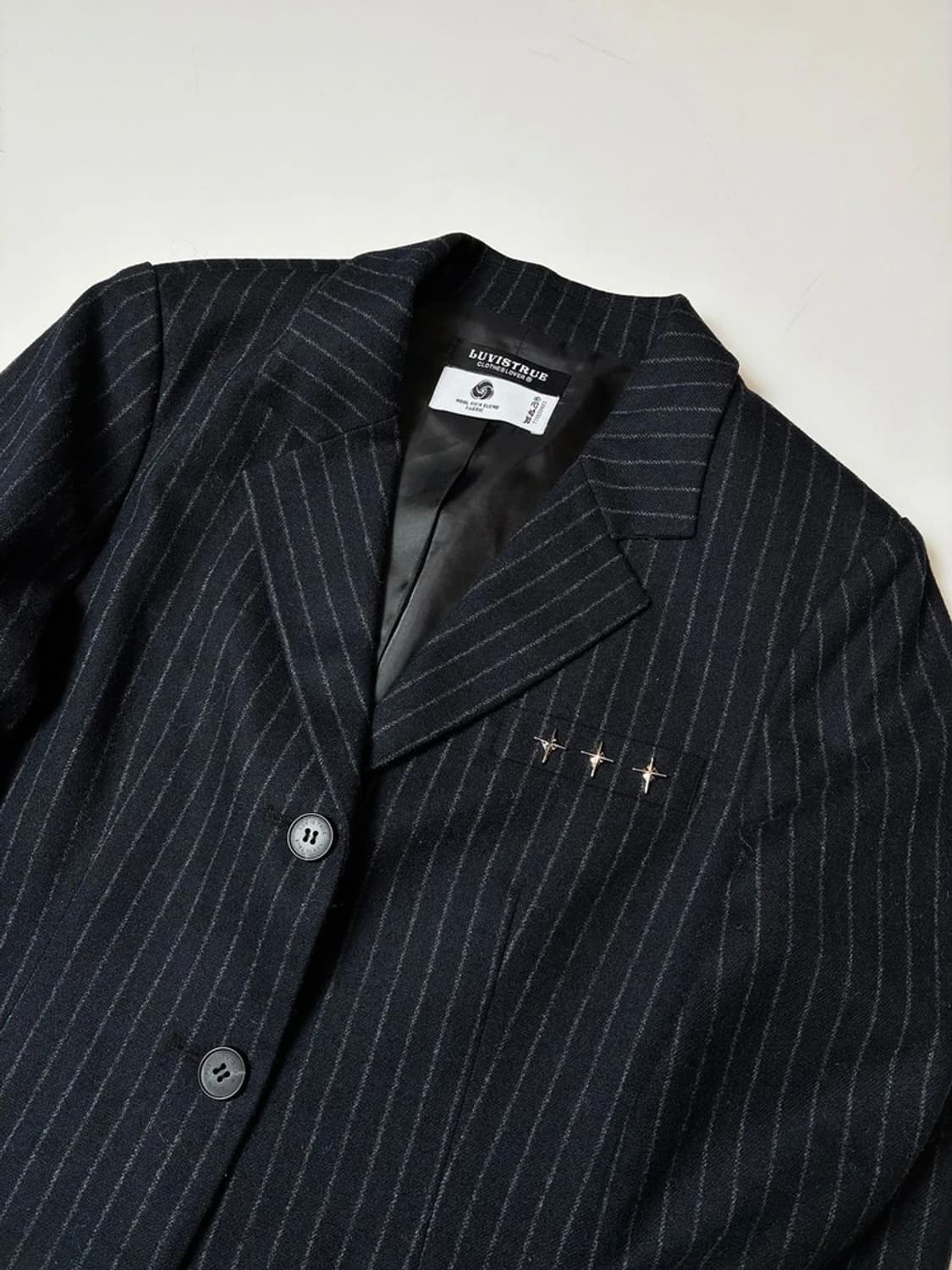 러브이즈트루 RIVET CROP 울 블레이저 자켓 PN8650 상품이미지3